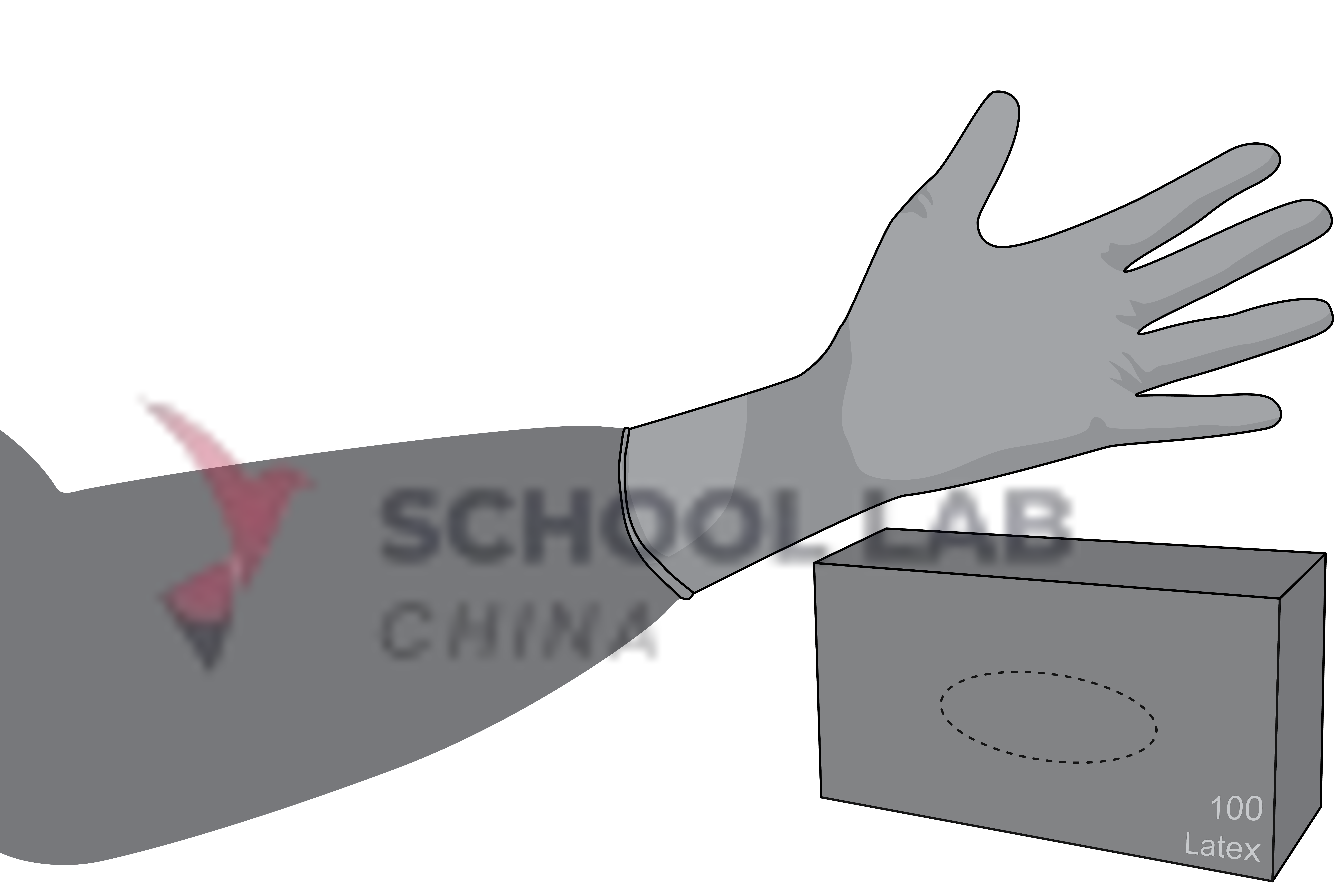 Gloves,exam,latex,pwdfree,S,BOX-100